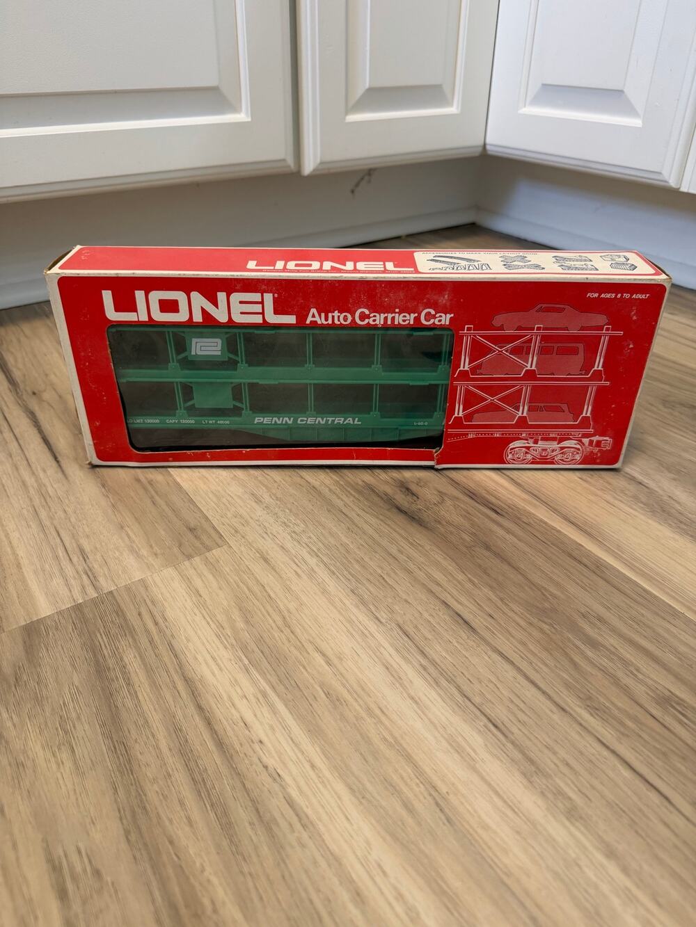 Lionel 6-9139 O Gauge Penn Cental 3-Tier Auto Carrier Car LN/Box